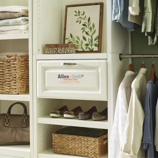 Allen + Roth White Drawer Unit